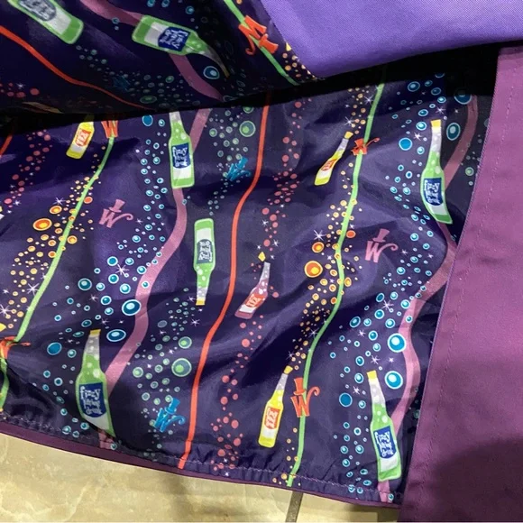 Men’s Willy Wonka Purple Blazer with Lavender Accents Size Xl - Picture 4 of 7